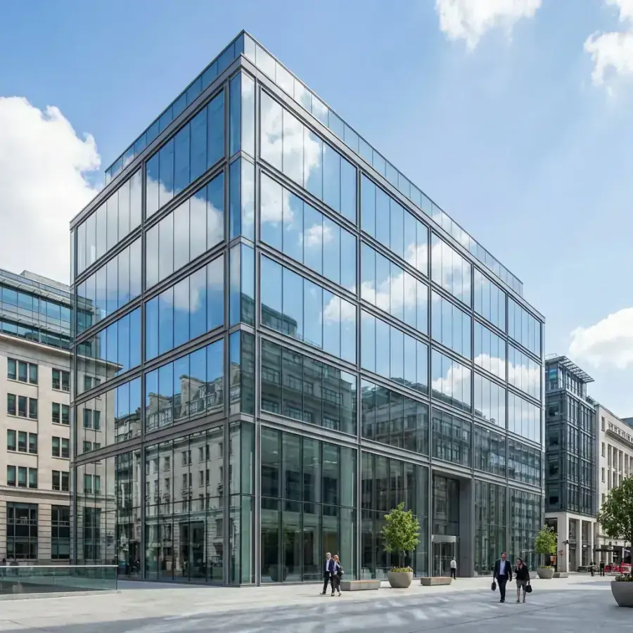 Kapaklı Cephe Sistemi (Capped Curtain Wall) - Beylikdüzü Alüminyum Sistemleri