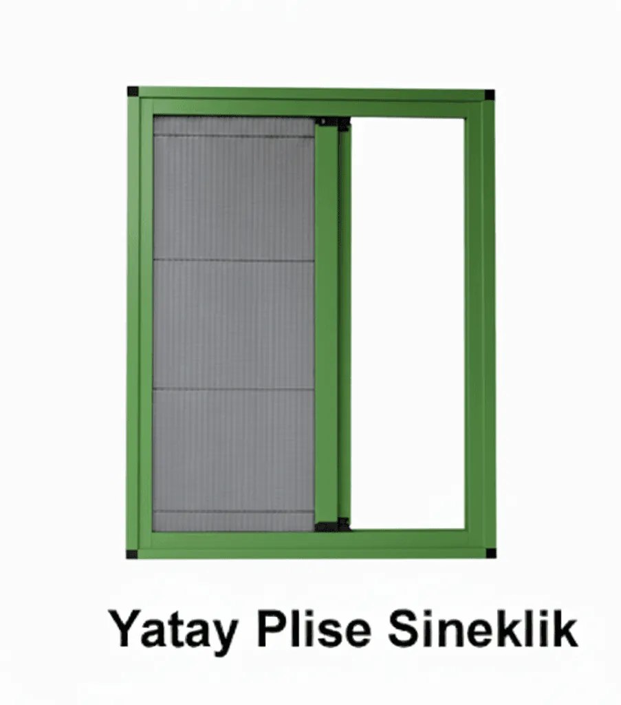 Plise (Pileli) Sineklik - Dikey - Görsel 1